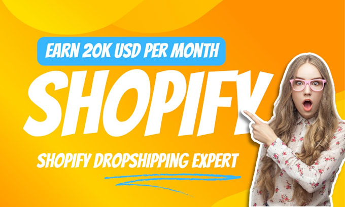 Bestseller - build shopify website or shopify dropshipping store