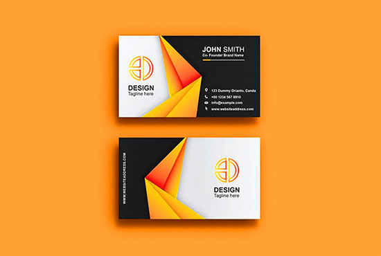 Gig Preview - Create professional business card design