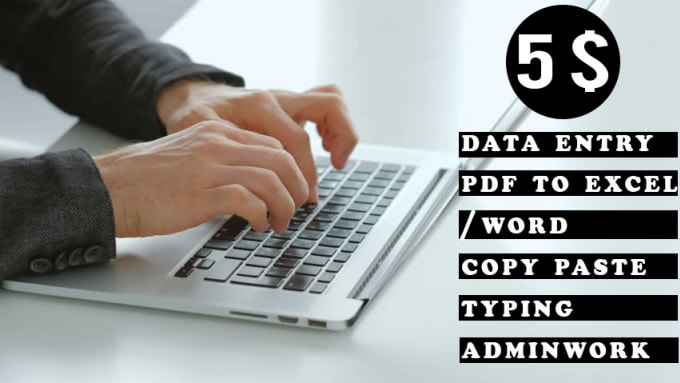 Bestseller - do excel data entry,copy paste,typing with in 4 hours