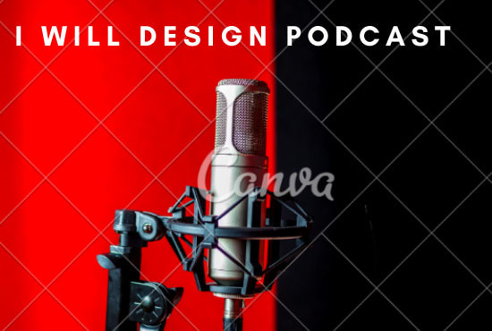 Gig Preview - Design a podcast cover art