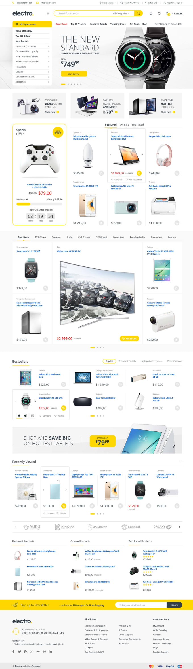 Gig Preview - Developed and design an ecommerce site