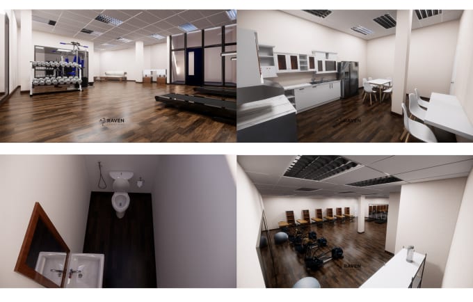 Gig Preview - Create 3d model of any type of building, realistic rendering