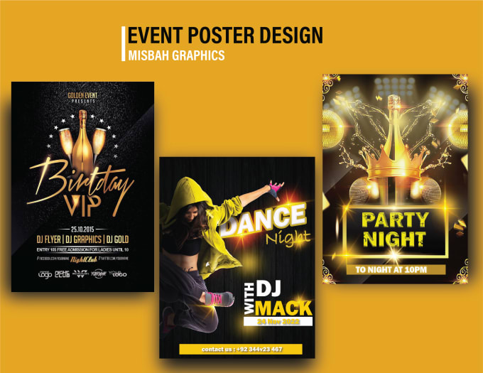 Gig Preview - Design professional event and business poster in 5 hours