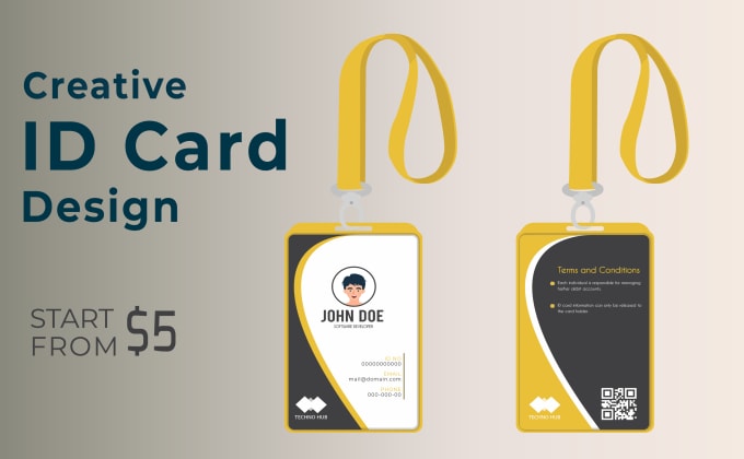 Gig Preview - Design your top notch  lanyards or id cards