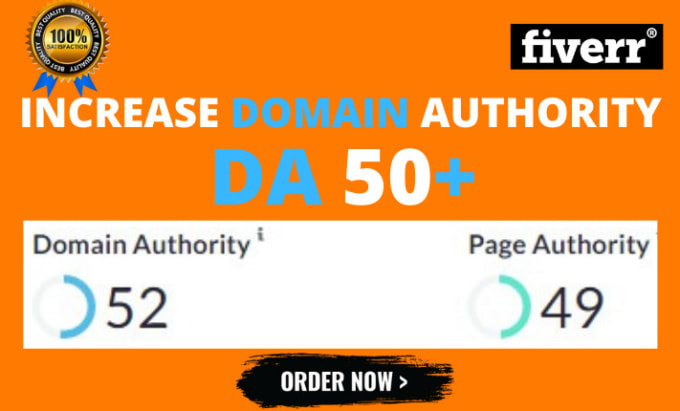 Gig Preview - Increase moz da domain authority 50 plus quickly