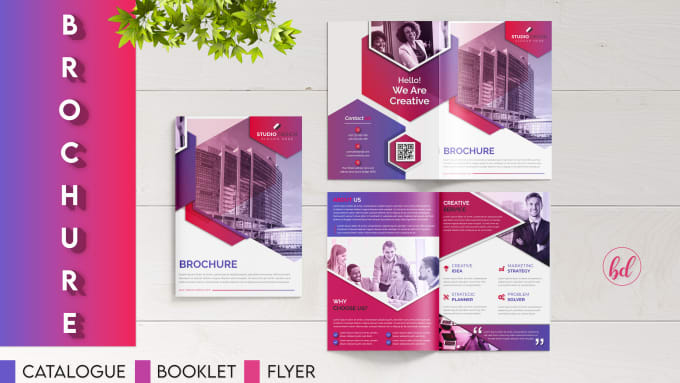 Gig Preview - Design professional brochure, trifold, bifold brochure, flyer, booklet