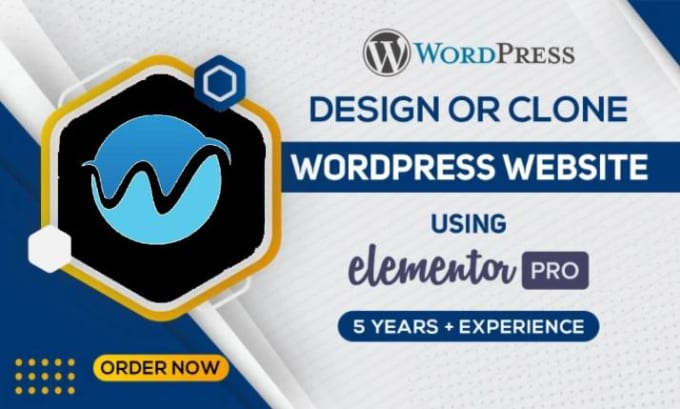 Gig Preview - Create a responsive wordpress website with astra , elementor