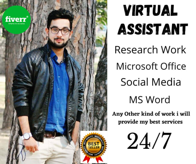 Gig Preview - Be your virtual assistant for a month