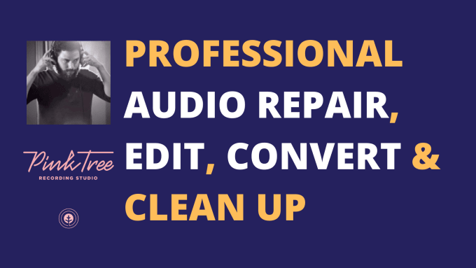 Gig Preview - Professionally edit, convert, clean up and repair your audio