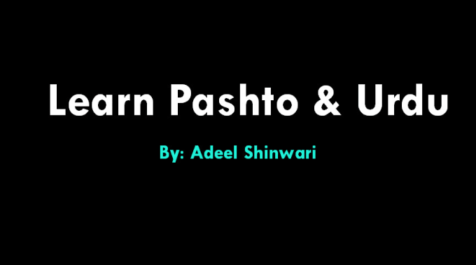 Gig Preview - Teach pashto and urdu online