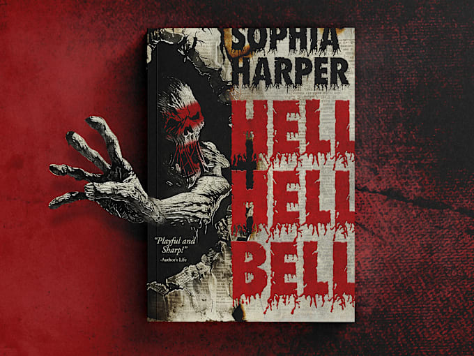 Gig Preview - Create a unique horror book cover design or kindle cover