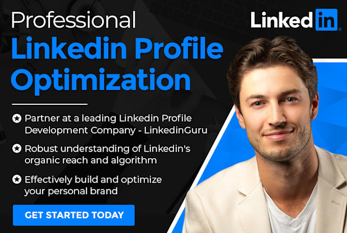 Gig Preview - Professionally write and optimize your linkedin profile