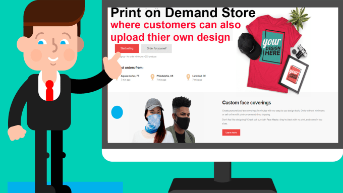 Bestseller - create print on demand store in wordpress woocommerce which make sales