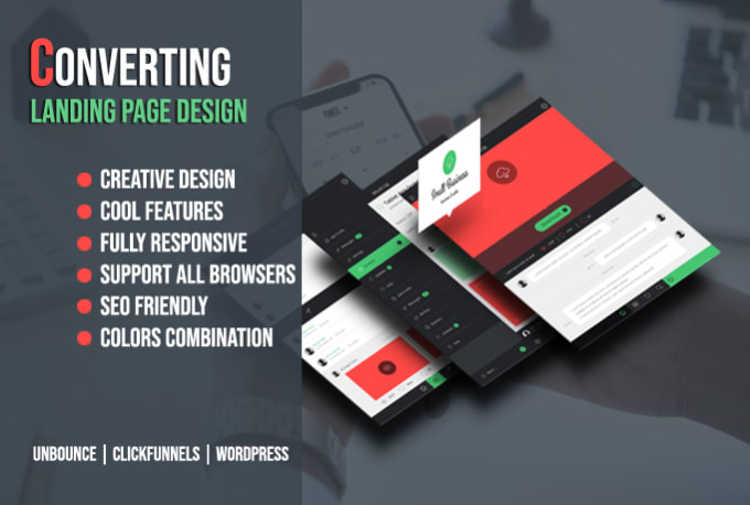 Bestseller - design high converting unbounce shopify and wordpress landing page