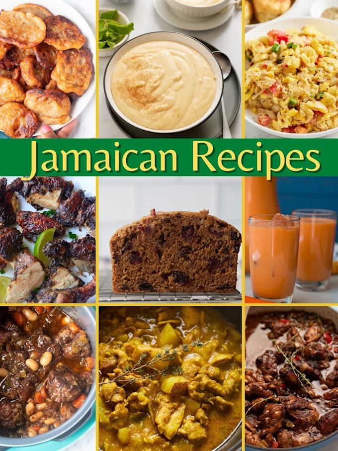 Gig Preview - Share amazing authentic jamaican recipes with you