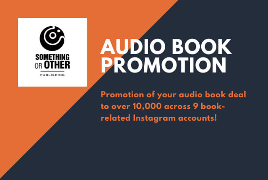 Gig Preview - Promote your audiobook to 10,000 readers on instagram