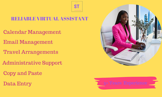 Gig Preview - Be your reliable virtual assistant