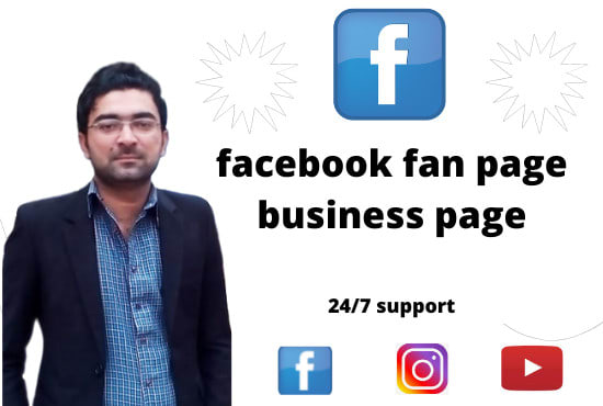 Gig Preview - Do facebook business page create and setup, fan page , social media accounts