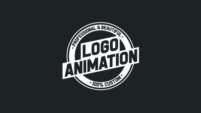 Gig Preview - Create a custom animation for your logo