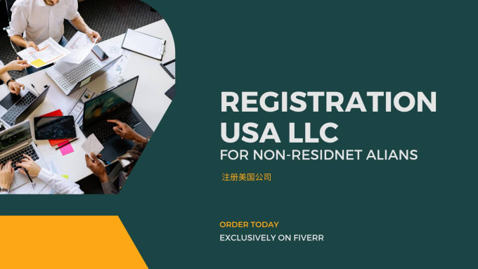 Gig Preview - Register a US llc for non us resident, US company setup