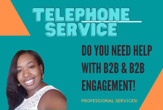 Gig Preview - Make your professional telephone calls