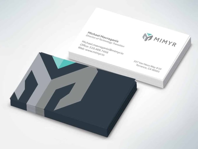 Gig Preview - Design unique stunning business card with a realistic mockup