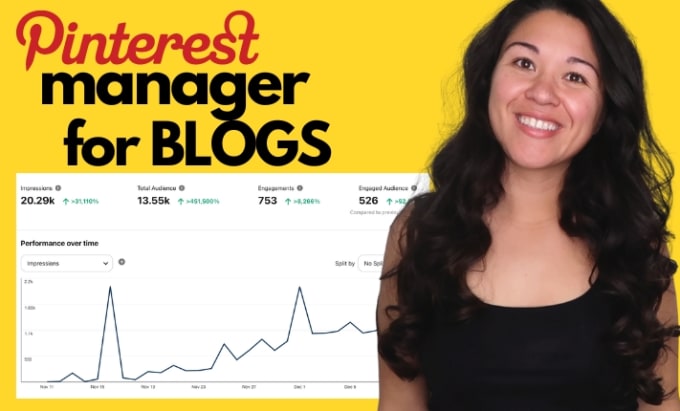 Bestseller - be your pinterest manager for blogs