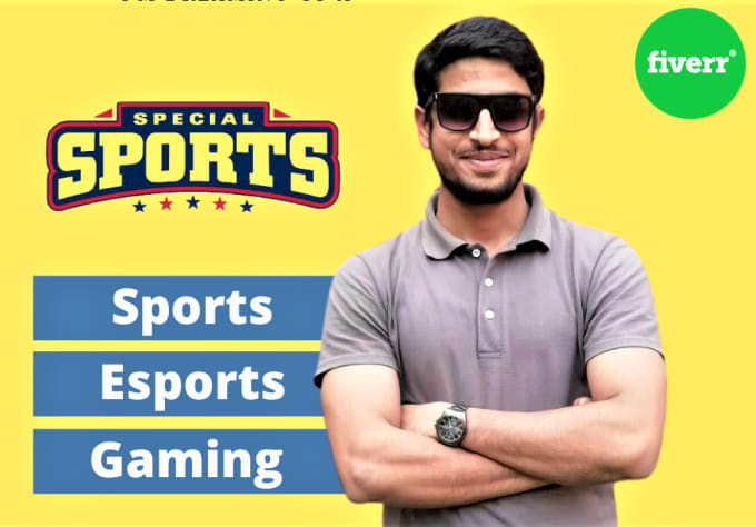 Gig Preview - Write sports, esports and gaming blog articles for you