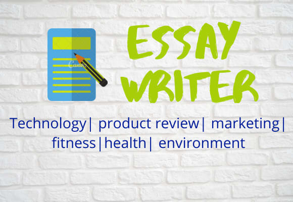 Gig Preview - Write essays for you