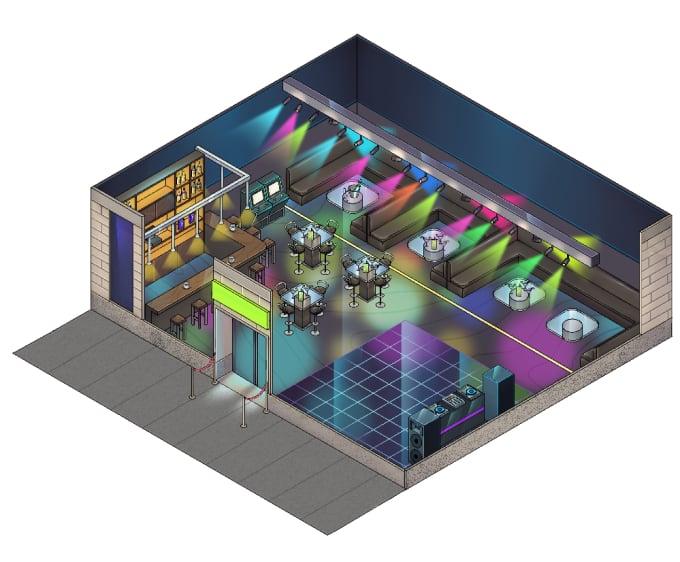 Gig Preview - Draw unique isometric illustration