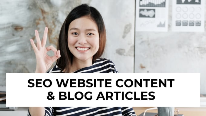 Gig Preview - Write SEO website content, blog posts and articles