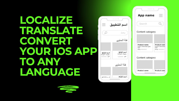 Gig Preview - Translate and localize your ios app to any language