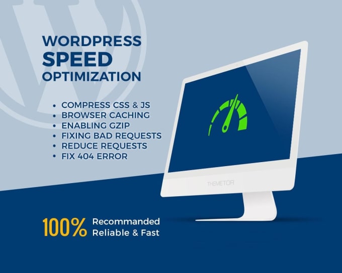 Gig Preview - Fully speed optimize wordpress website and improve load time