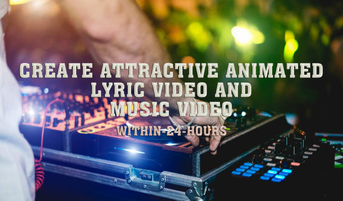 Gig Preview - Create a professional looking lyric video for your song