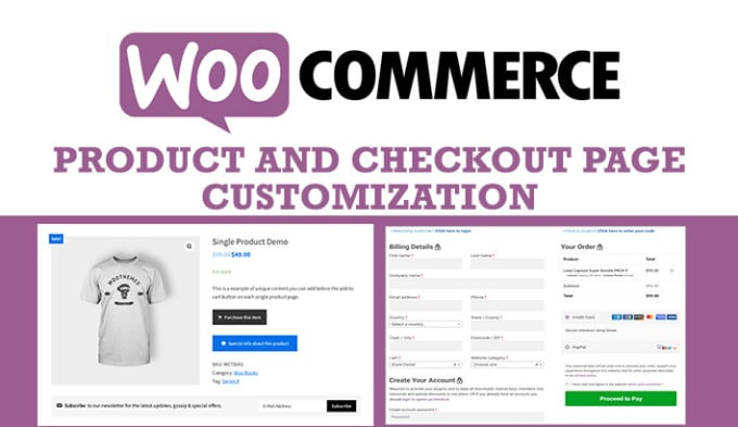 Bestseller - customize woocommerce product and checkout page within 6hrs