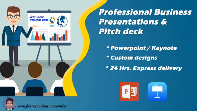 Gig Preview - Create powerpoint or keynote presentations and pitch deck