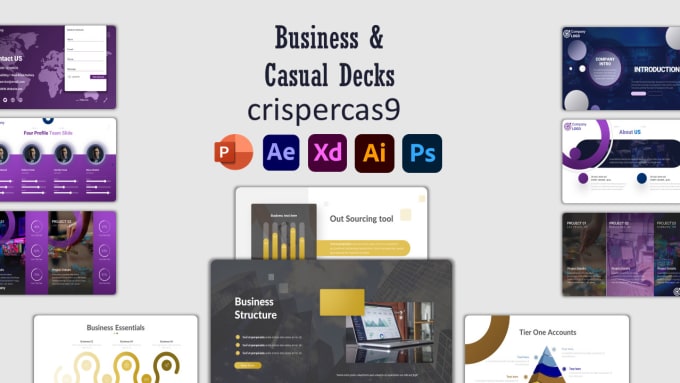 Bestseller - create business powerpoint presentation and google slides