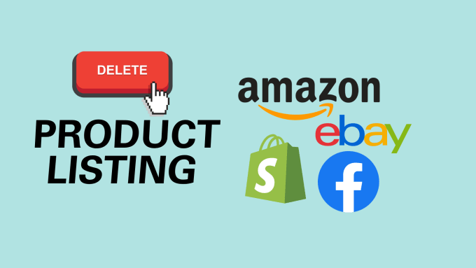 Gig Preview - Accurately delete product listings from any online marketplace in bulk