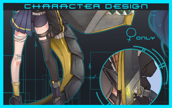 Character Design Services By Character Designers Fiverr - create 3d clothes or armor models for your roblox game by maximgeld