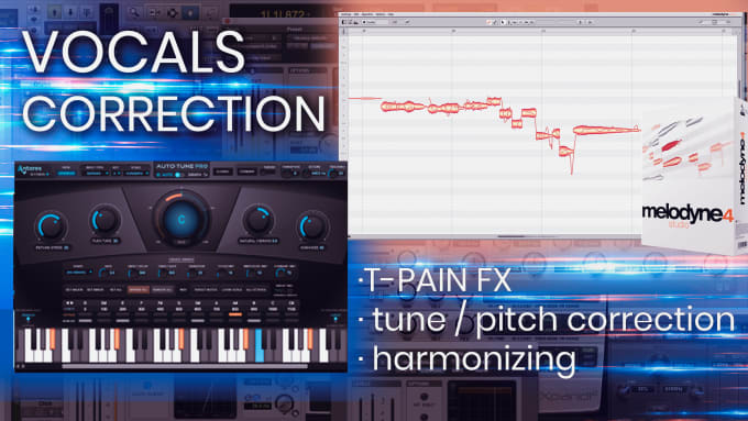 Gig Preview - Fix your vocals pitch shifting or tuning or autotune or harmonize