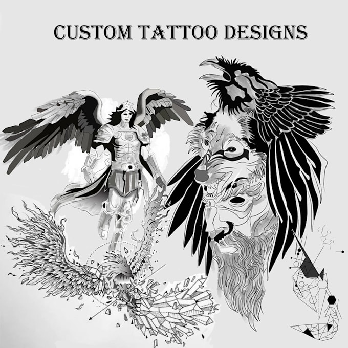 Gig Preview - Draw custom tattoo designs