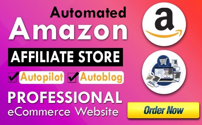 Gig Preview - Create amazon affiliate website for passive income