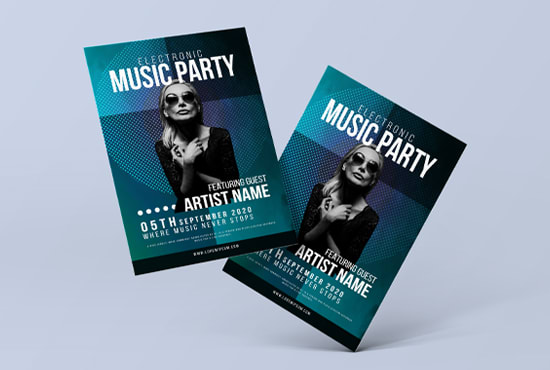 Gig Preview - Do attract flyer design for social media