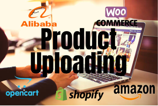 Gig Preview - Upload product update inventory in shopify amazon woocommerce opencart alibaba