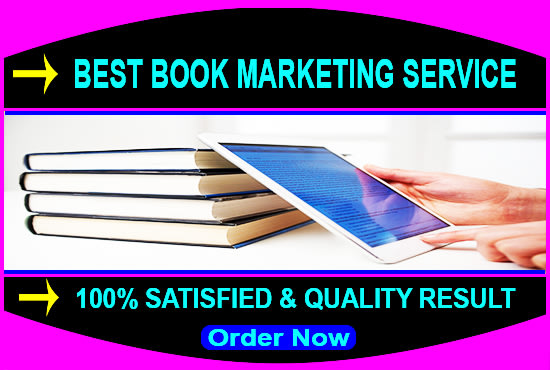 Gig Preview - Promote and viral your book on my book marketing service