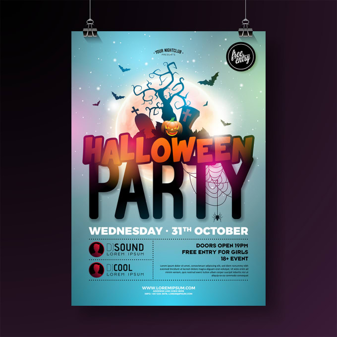 Gig Preview - Design amazing poster, event flyer and advertising billboard