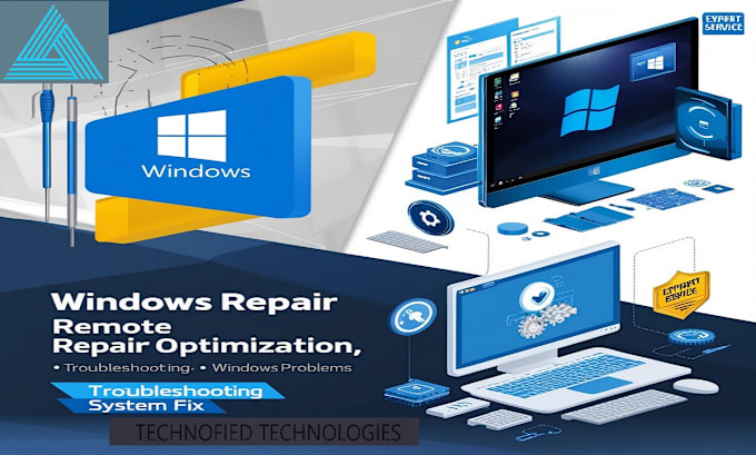 Gig Preview - Repair, optimize, and fix windows problems remotely