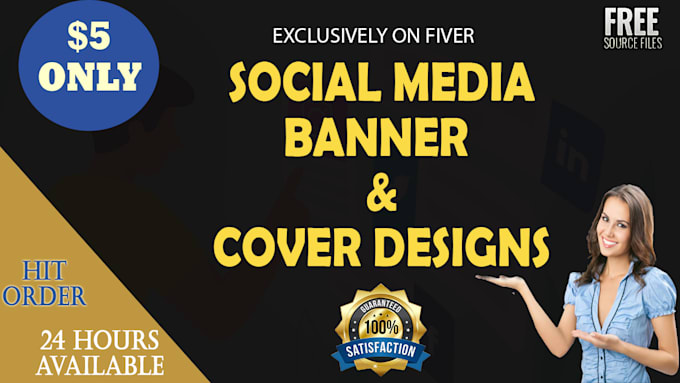 Gig Preview - Create podcast twitter, facebook cover banner or other design