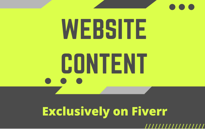 Gig Preview - Be a website content writer SEO website content website copywriting