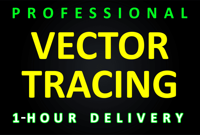 Gig Preview - Vector tracing convert image to vector convert logo to vector